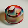 Abstract icon for creative thinker